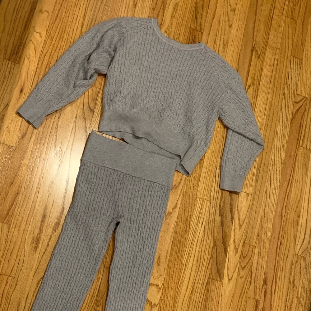 Gray two peice